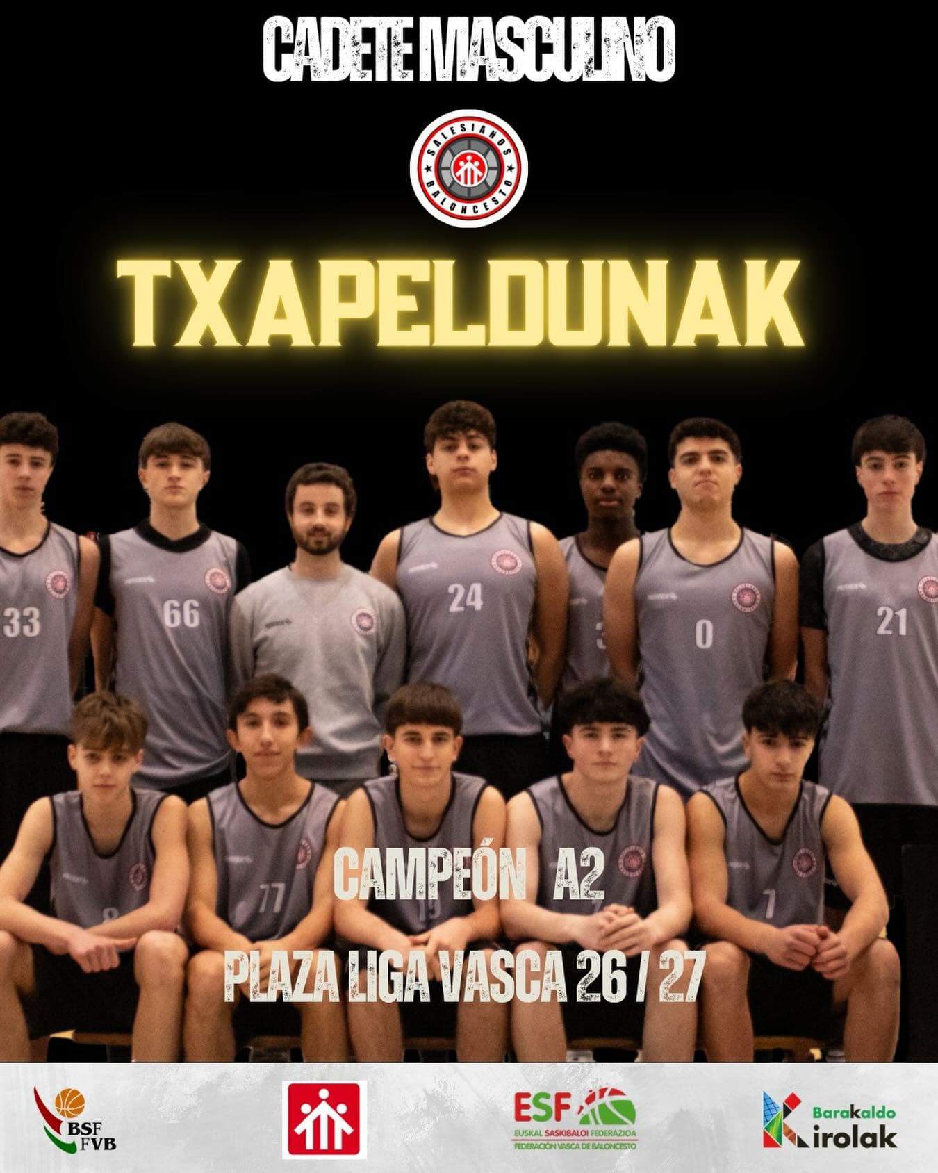 Cadete Masculino: presentación de la temporada