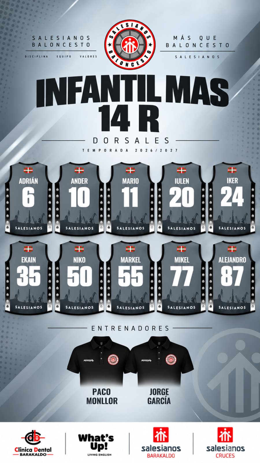 Infantil Masculino 14R