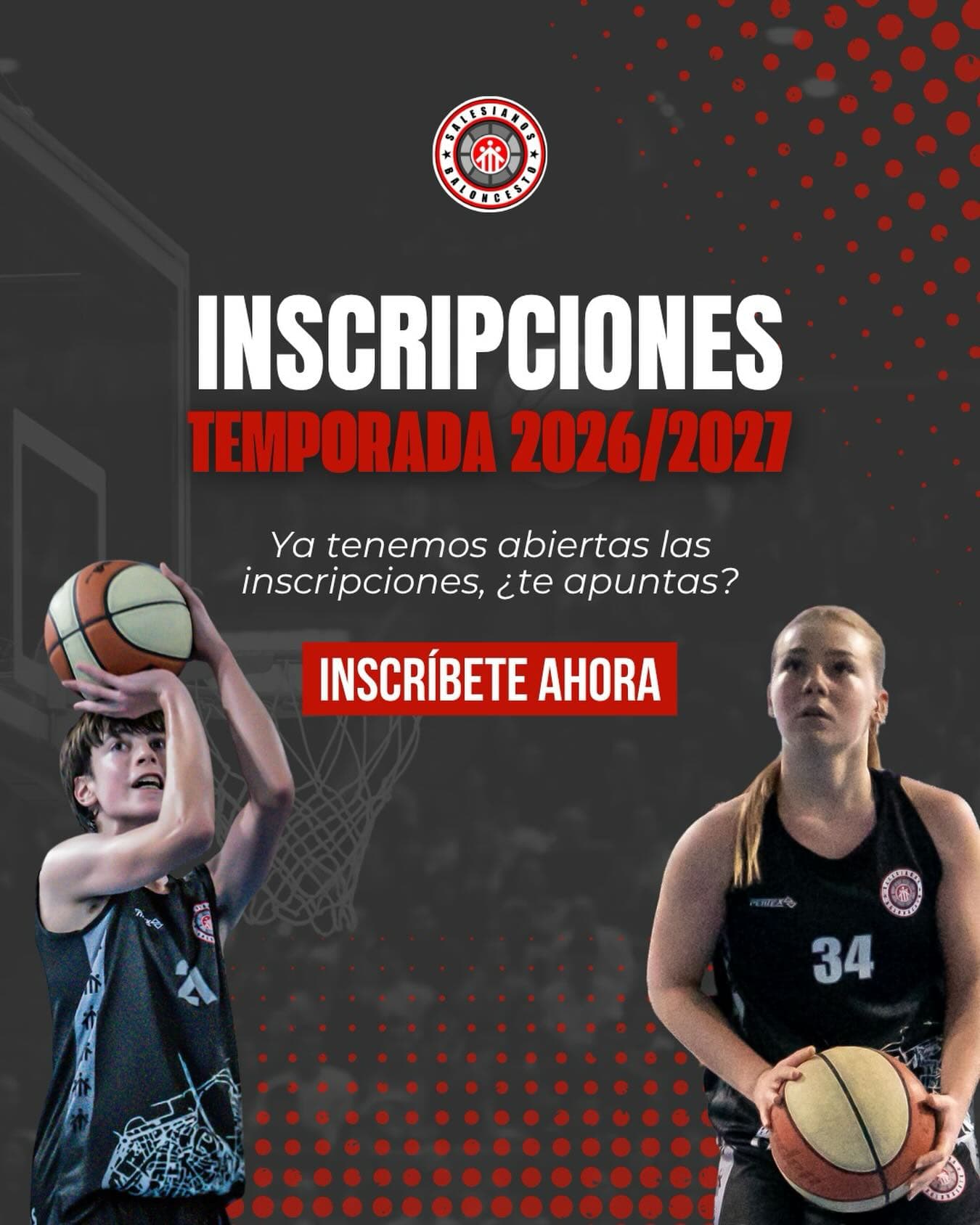 Inscripciones Temporada 2026/27