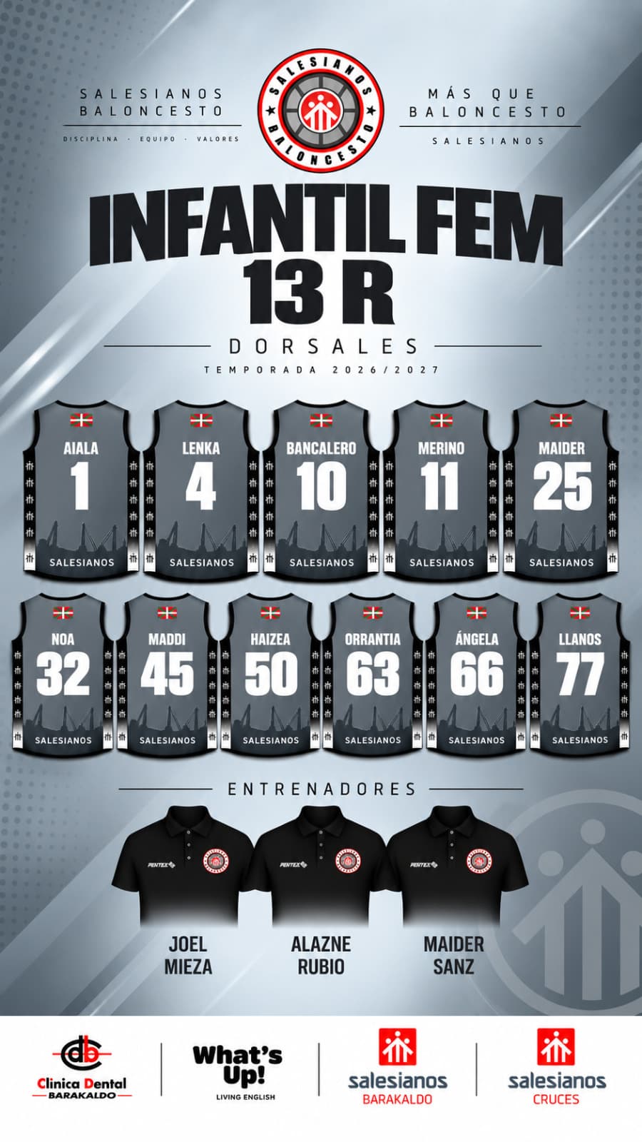 Infantil Femenino 13R