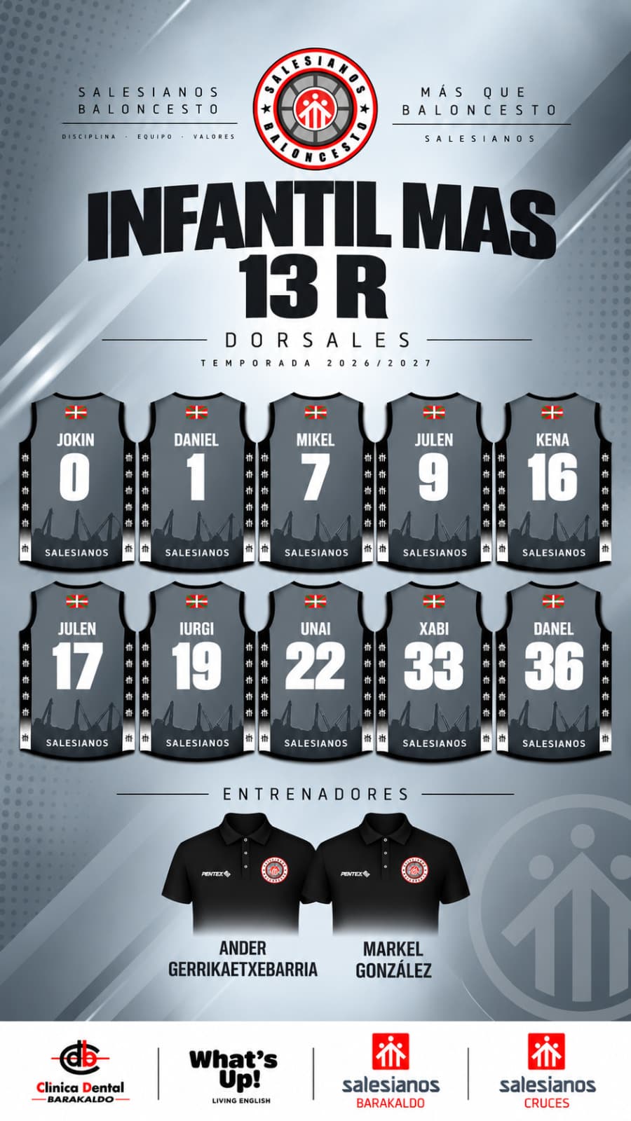 Infantil Masculino 13R